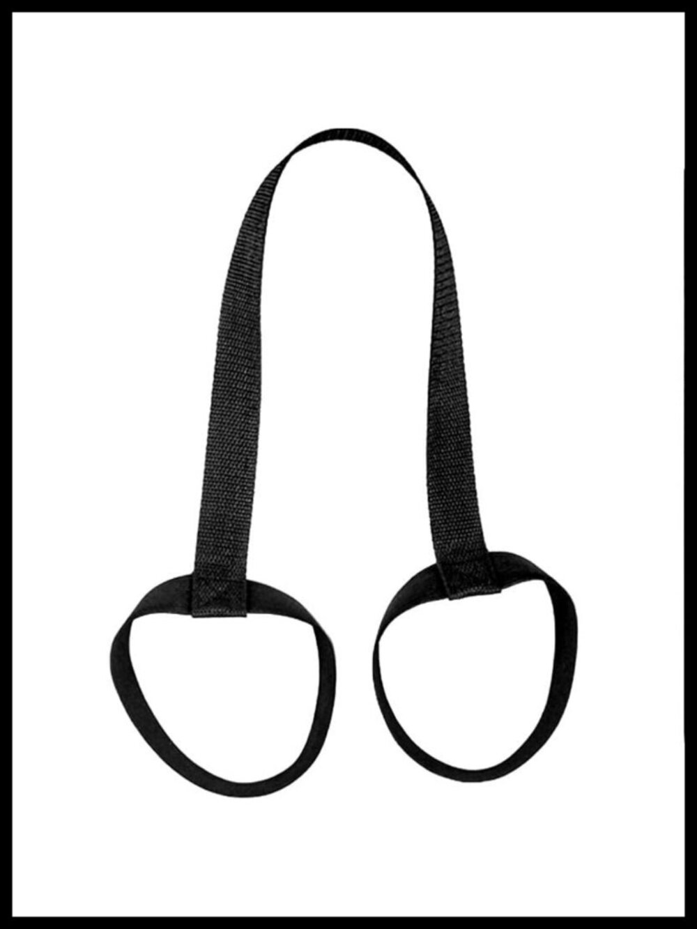 Yoga Mat Carrier Adjustable Non-Slip Nylon Strap Doubles as Resistance Band